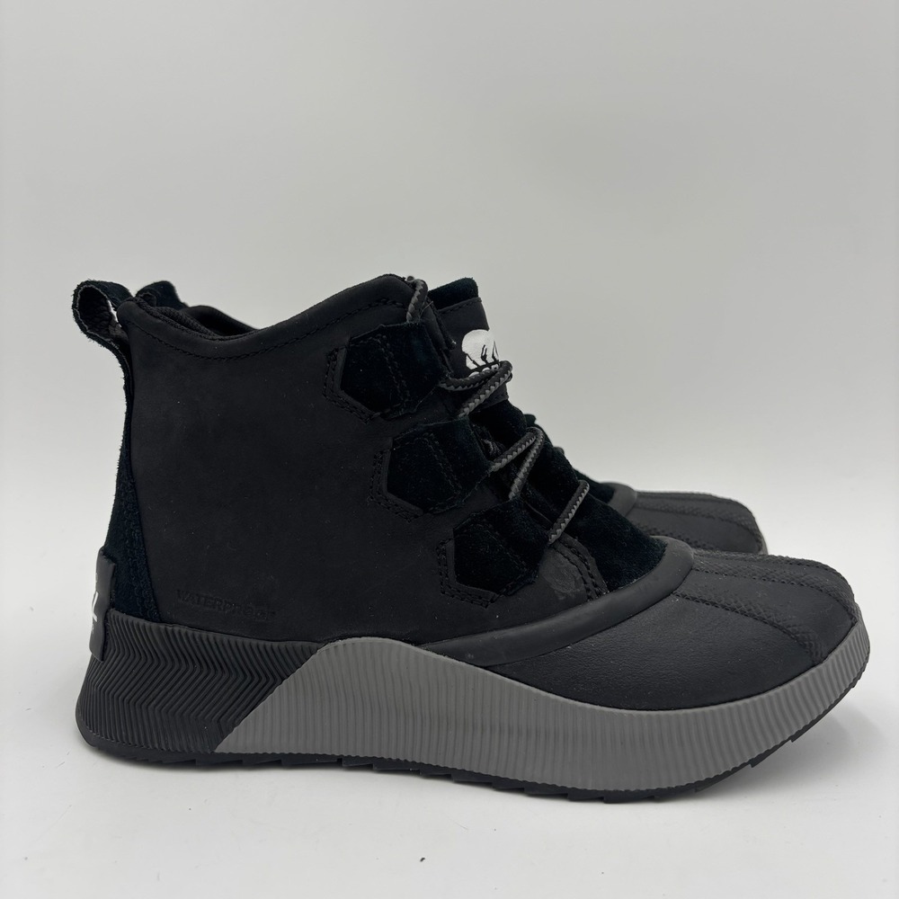 Sorel Out‎ N About III Boots Womens Size 6 Black Classic Ankle Waterproof